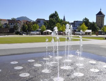 Die Wasserspiele im Bürgerpark