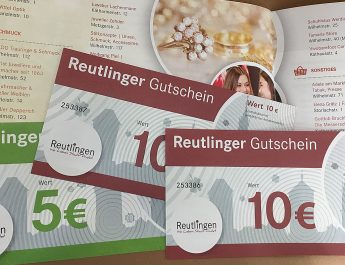 Reutlinger Zahlungsmittel -der Reutlinger Gutschein