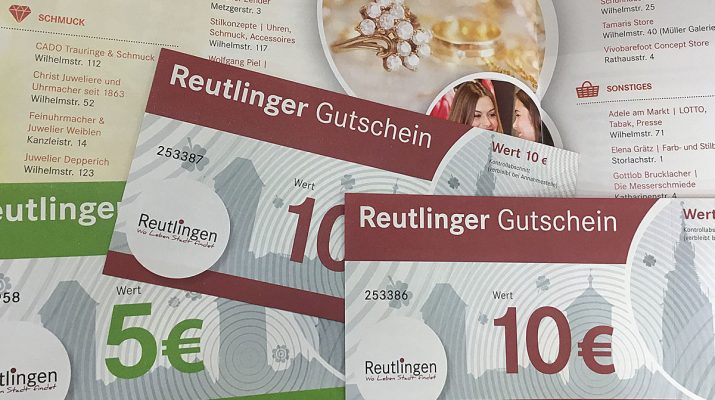 Reutlinger Zahlungsmittel -der Reutlinger Gutschein