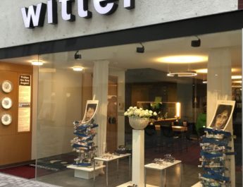 Schaufensterfront von Wittel Optik