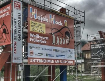 Die Unternehmen am Südportal laden zum Hajek Hock