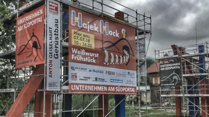 Die Unternehmen am Südportal laden zum Hajek Hock