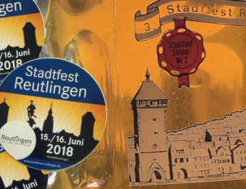 Stadtfest in Reutlingen am 15. und 16..6.