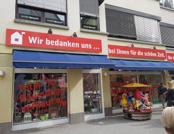 Eine Ära endet in Reutlingen – Haux Wohntextilien schließt