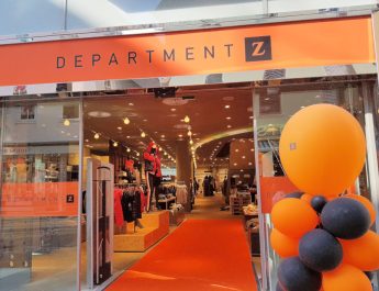 Neues Logo und neue Innenausstattung bei department Z in Reutlingen