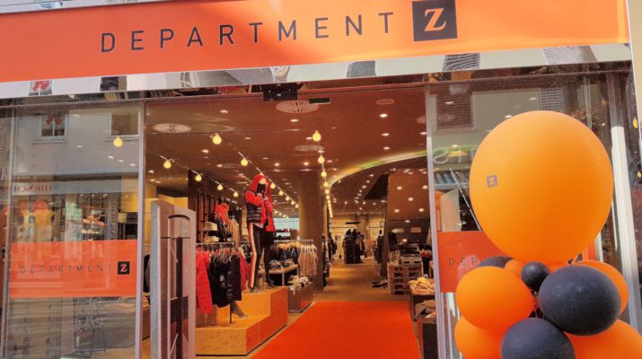 Neues Logo und neue Innenausstattung bei department Z in Reutlingen