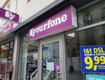 Yourfone Store in Reutlingen seit September geschlossen