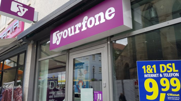 Yourfone Store in Reutlingen seit September geschlossen