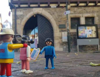 Weihnachtsausstellung im Heimatmuseum Reutlingen mit der Playmobil-Sammlung von Oliver Schaffer