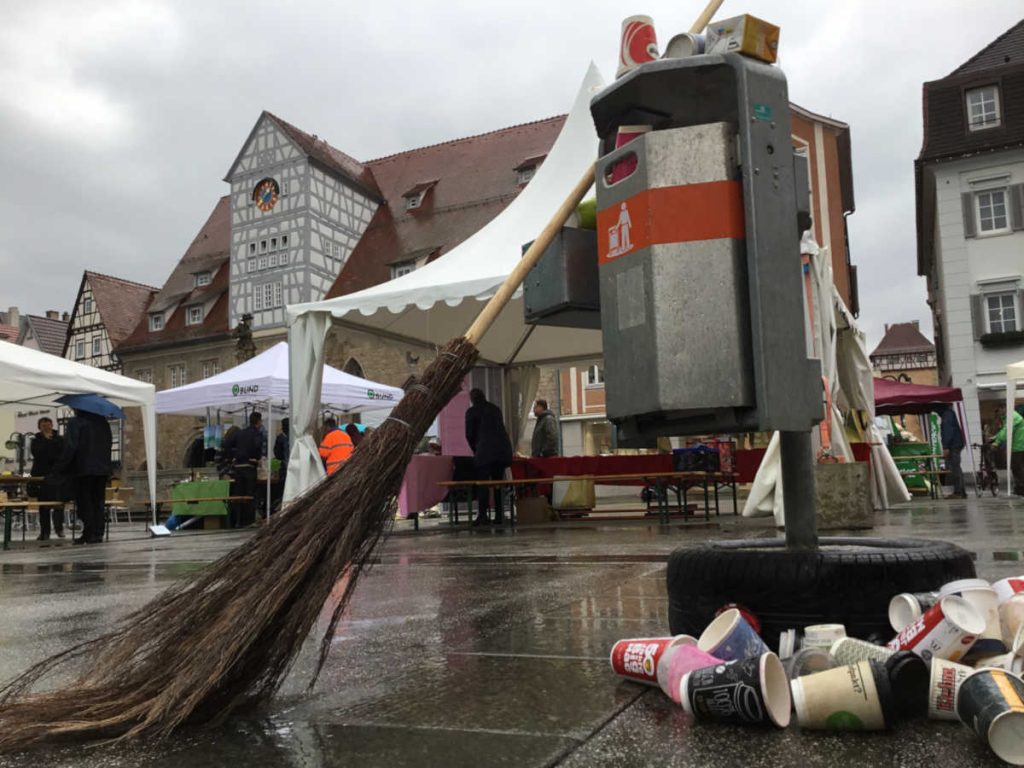 Müll-Aktionstag am 13.04.2018 jn Reutlingen