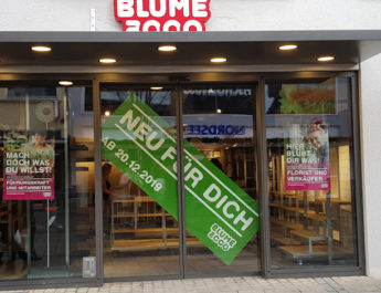 Blume 2000 eröffnet im Dezember 2019 die Filiale Reutlingen