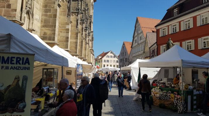 16. Toskanischer Markt im Oktober in Reutlingen