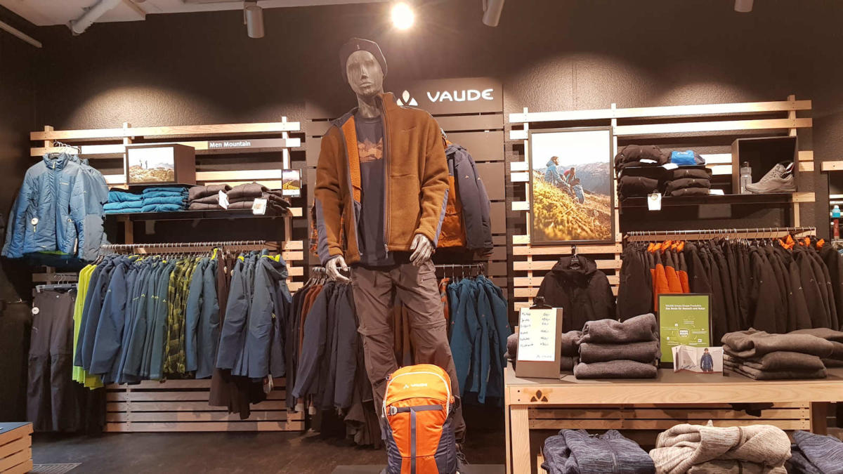 Vaude Store Reutlingen innen 